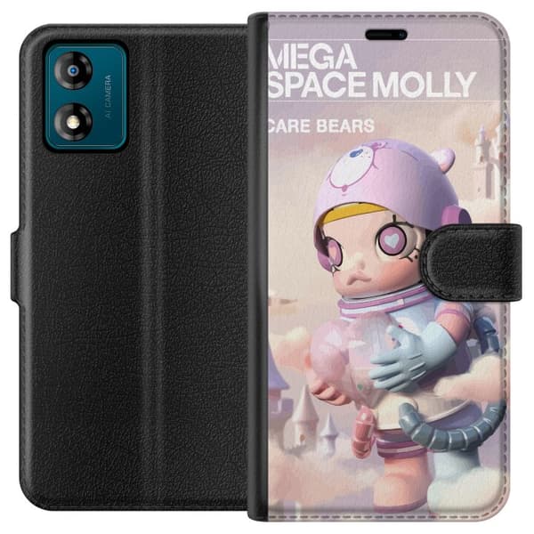 Motorola Moto E13 Lommeboketui Mega Space Molly Care Bears Series - Share Bear Edition