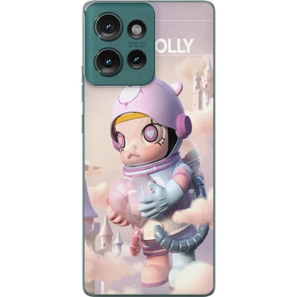 Motorola Edge 50 Genomskinligt Skal Mega Space Molly Care Bears Series - Share Bear Edition