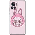 Miniatyrbillede 1 af 3: Motorola Edge 30 Ultra Gennemsigtig cover Labubu Dyrekreds Bunny Udgave