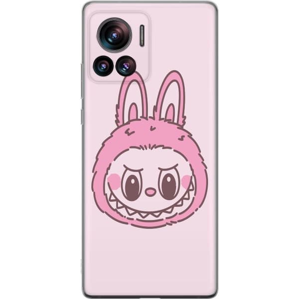 Motorola Edge 30 Ultra Gennemsigtig cover Labubu Dyrekreds Bunny Udgave