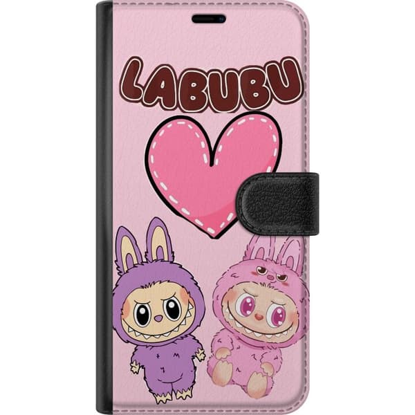 Motorola Edge 50 Neo Lommeboketui Labubu Pink Monster