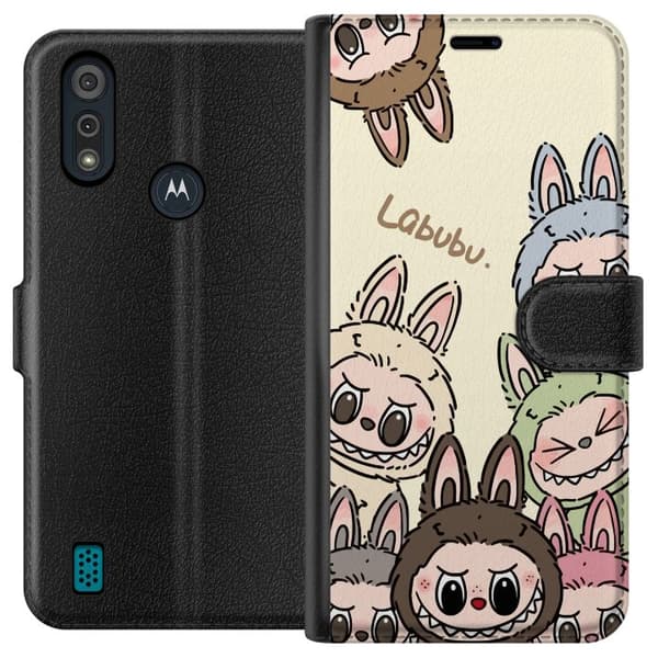 Motorola Moto E6i Lommeboketui Labubu Pastel Collection