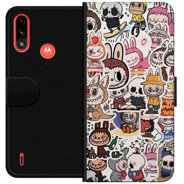 Motorola Moto E7 Power Lompakkokotelo Labubu All-Stars – POP MART Erikoispainos