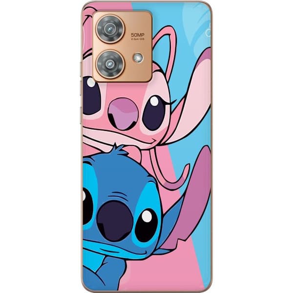 Motorola Edge 40 Neo Gennemsigtig cover Stitch & Angel