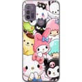 Miniatyrbillede 1 af 3: Motorola Moto G10 Gennemsigtig cover Kawaii Sanrio Crew