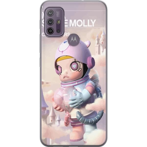 Motorola Moto G10 Läpinäkyvä kuori Mega Space Molly Care Bears Series - Share Bear Edition