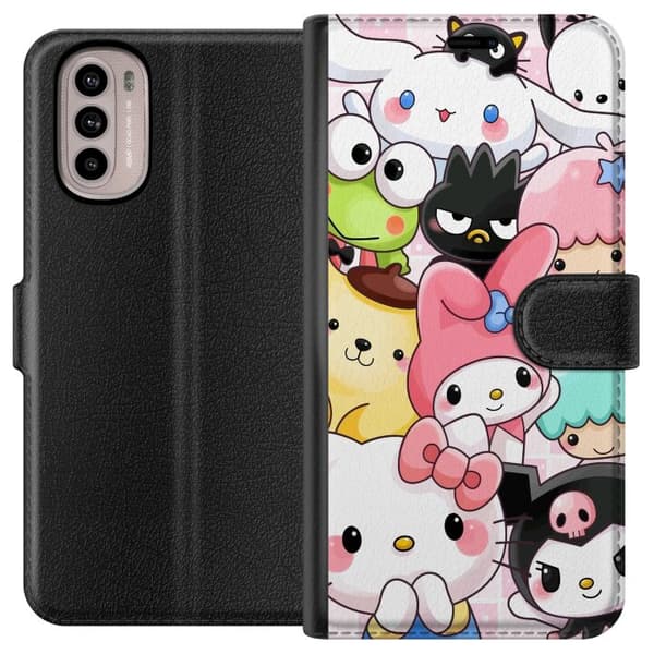 Motorola Moto G31 Lompakkokotelo Kawaii Sanrio Crew