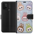 Pikkukuva 1 / 3: Motorola Moto G30 Lompakkokotelo Pastel Labubu