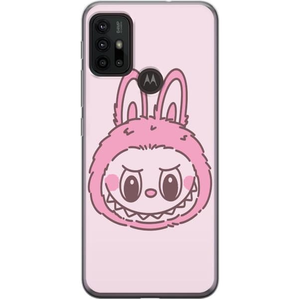 Motorola Moto G30 Läpinäkyvä kuori Labubu Eläinradan Bunny-versio