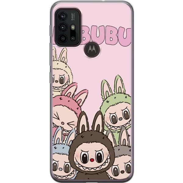 Motorola Moto G30 Gjennomsiktig deksel Labubu Classics