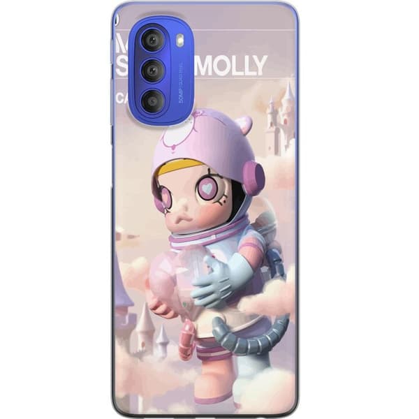 Motorola Moto G51 5G Gjennomsiktig deksel Mega Space Molly Care Bears Series - Share Bear Edition