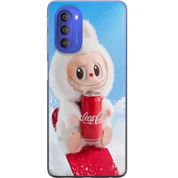 Motorola Moto G51 5G Gjennomsiktig deksel Labubu Summer Edition