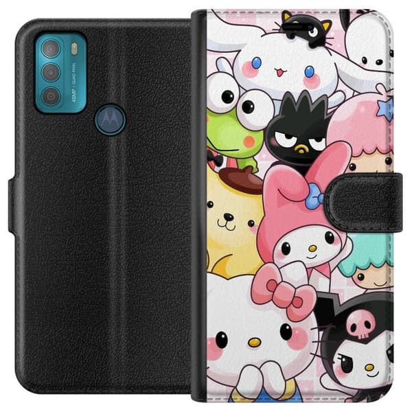 Motorola Moto G50 Lommeboketui Kawaii Sanrio Crew