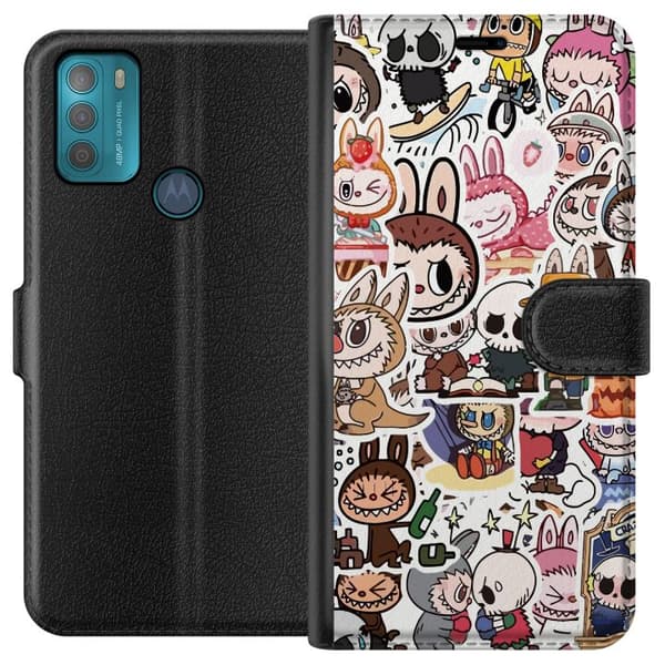 Motorola Moto G50 Tegnebogsetui Labubu All-Stars – POP MART Specialudgave