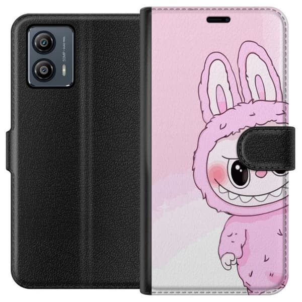 Motorola Moto G53 Lompakkokotelo Labubu Jänis-sarja