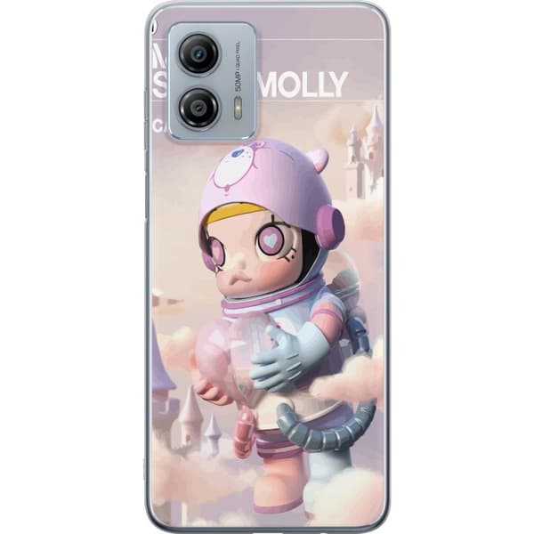 Motorola Moto G53 Läpinäkyvä kuori Mega Space Molly Care Bears Series - Share Bear Edition