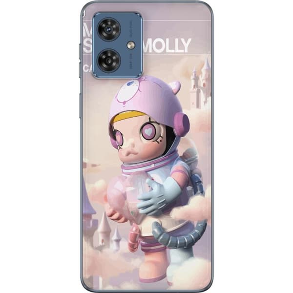 Motorola Moto G54 Genomskinligt Skal Mega Space Molly Care Bears Series - Share Bear Edition