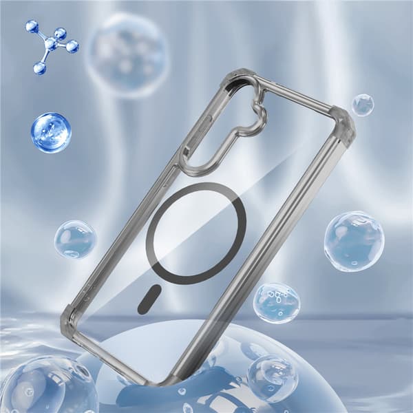 INF Kirkkaan Musta Kotelo Samsung S22 Plus - Magneettinen
