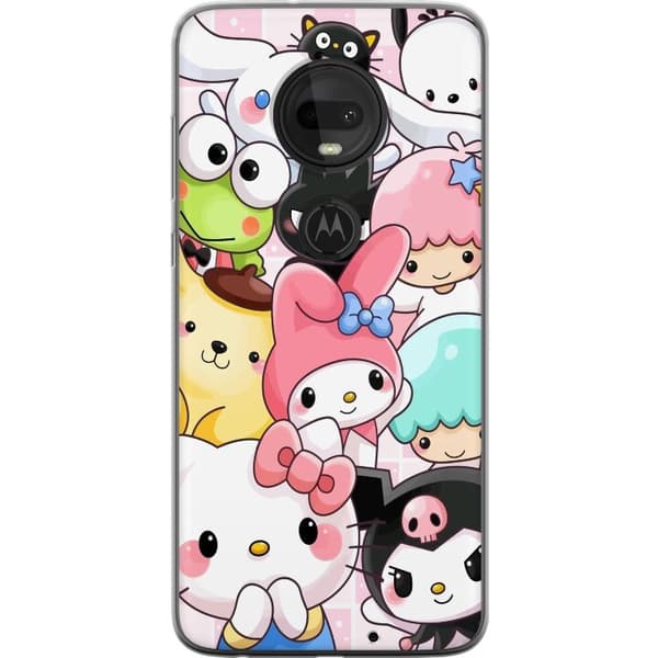 Motorola Moto G7 Gjennomsiktig deksel Kawaii Sanrio Crew