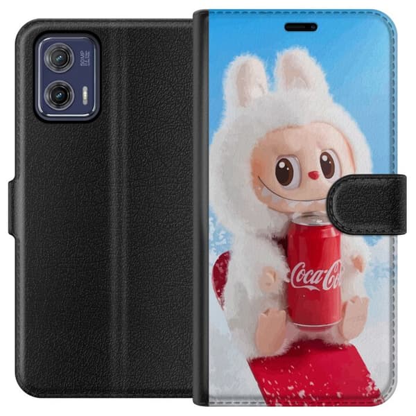 Motorola Moto G73 Lompakkokotelo Labubu Summer Edition