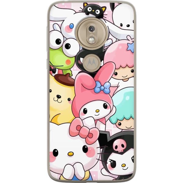Motorola Moto G7 Play Gennemsigtig cover Kawaii Sanrio Crew