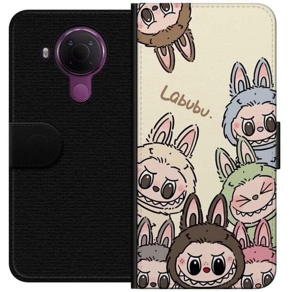 Nokia 5.4 Plånboksfodral Labubu Pastel Collection