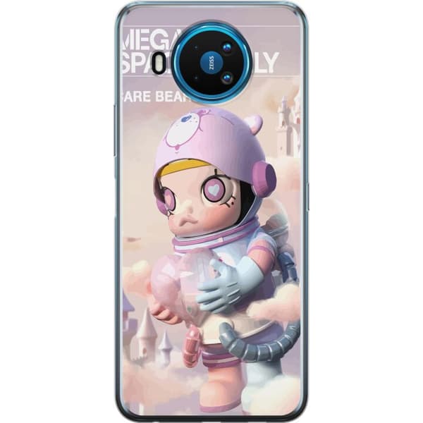 Nokia 8.3 5G Genomskinligt Skal Mega Space Molly Care Bears Series - Share Bear Edition