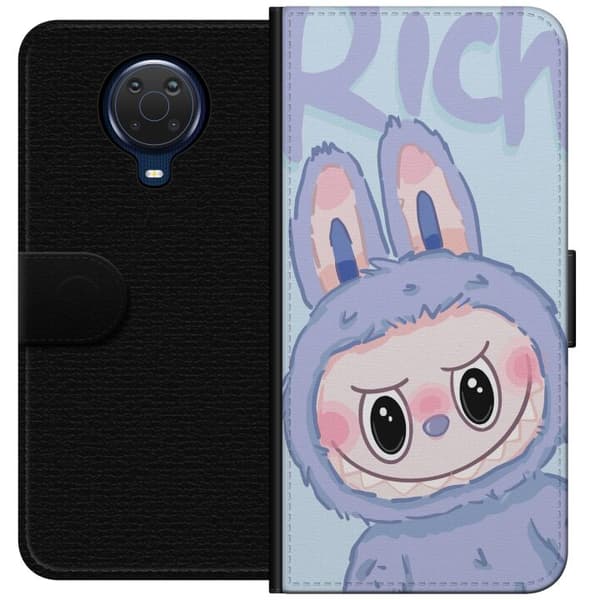 Nokia G20 Lommeboketui Blå Kanin Labubu