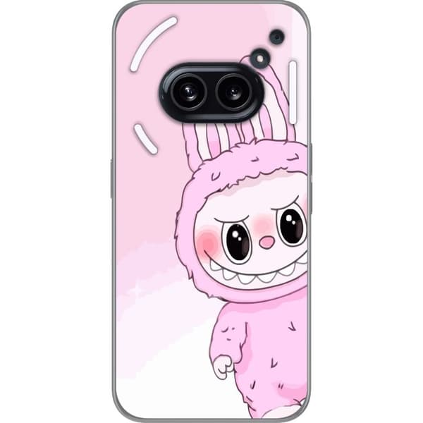 Nothing Phone (2a) Plus Gennemsigtig cover Labubu Kanin-serien