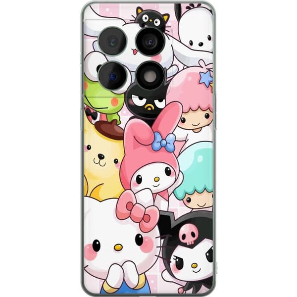 OnePlus 10 Pro Gennemsigtig cover Kawaii Sanrio Crew