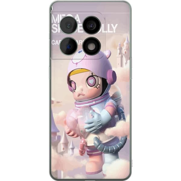 OnePlus 10 Pro Läpinäkyvä kuori Mega Space Molly Care Bears Series - Share Bear Edition
