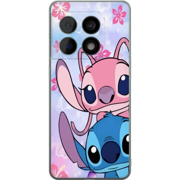 OnePlus 10 Pro Genomskinligt Skal Stitch & Angel