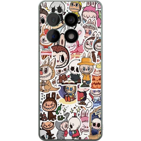 OnePlus 10 Pro Läpinäkyvä kuori Labubu All-Stars – POP MART Erikoispainos