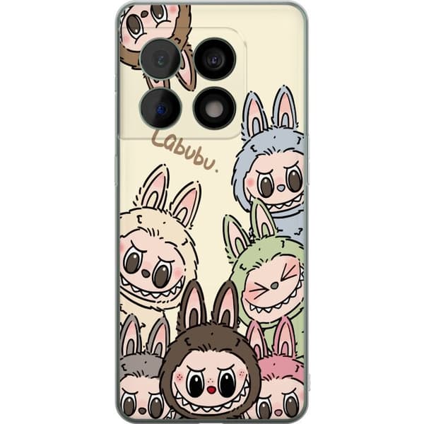 OnePlus 10 Pro Gennemsigtig cover Labubu Pastel Collection