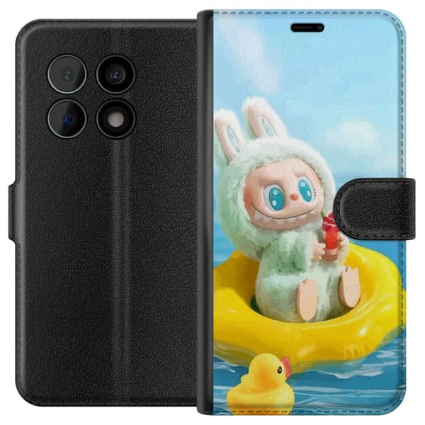 OnePlus 10 Pro Tegnebogsetui Labubu Macaron-serie