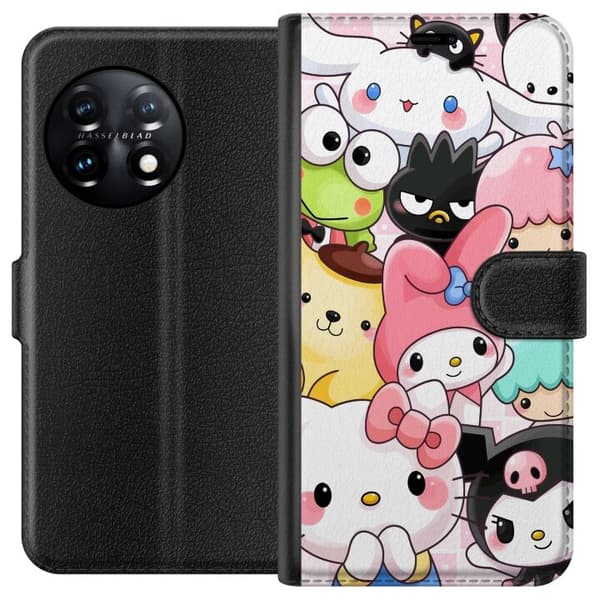 OnePlus 11 Tegnebogsetui Kawaii Sanrio Crew