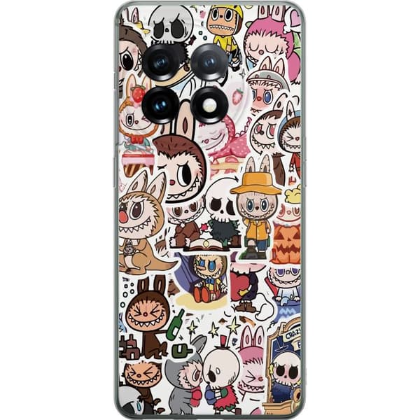 OnePlus 11 Läpinäkyvä kuori Labubu All-Stars – POP MART Erikoispainos