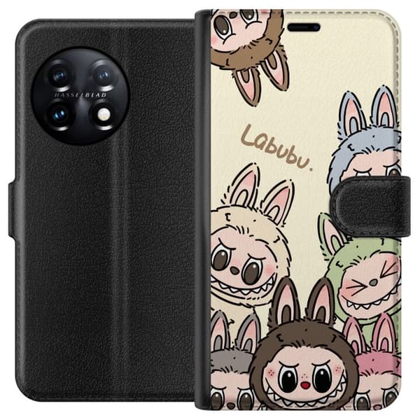 OnePlus 11R Tegnebogsetui Labubu Pastel Collection