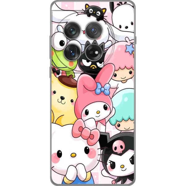 OnePlus 12 Genomskinligt Skal Kawaii Sanrio Crew