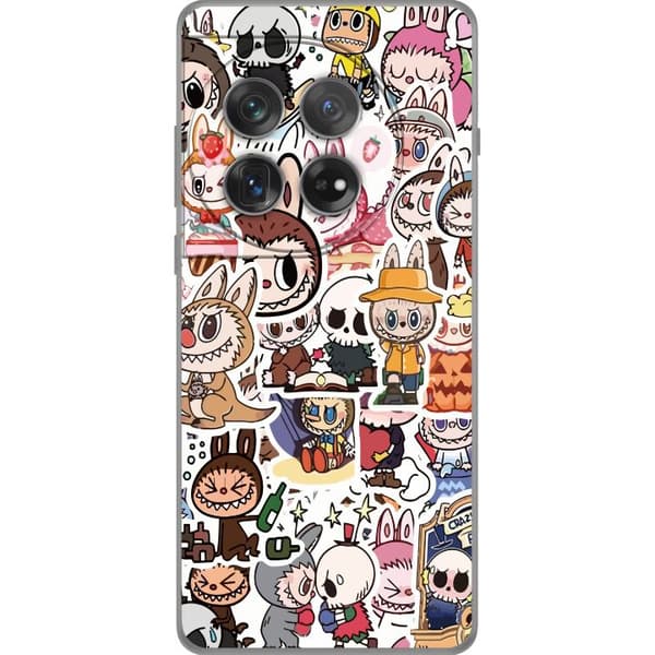 OnePlus 12 Genomskinligt Skal Labubu All-Stars – POP MART Special