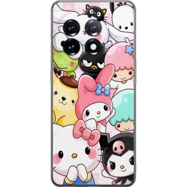 OnePlus 11R Läpinäkyvä kuori Kawaii Sanrio Crew