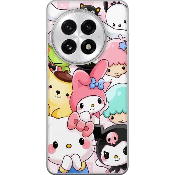 OnePlus 13 Genomskinligt Skal Kawaii Sanrio Crew