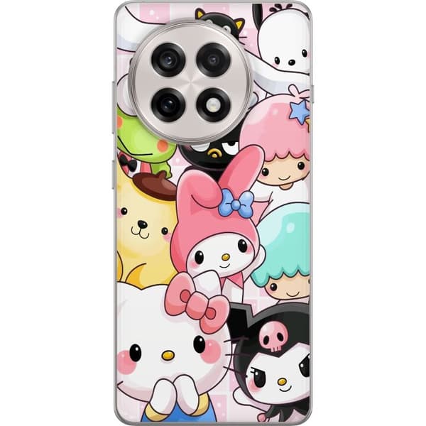 OnePlus 13R Läpinäkyvä kuori Kawaii Sanrio Crew