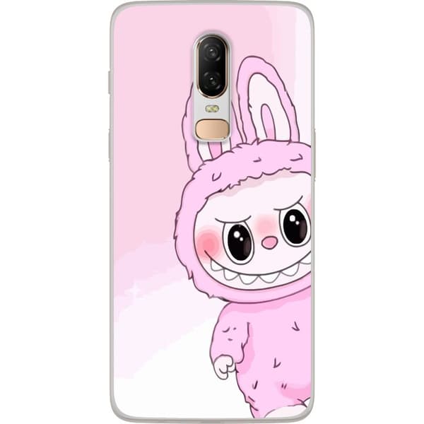 OnePlus 6 Gjennomsiktig deksel Labubu Bunny-serien