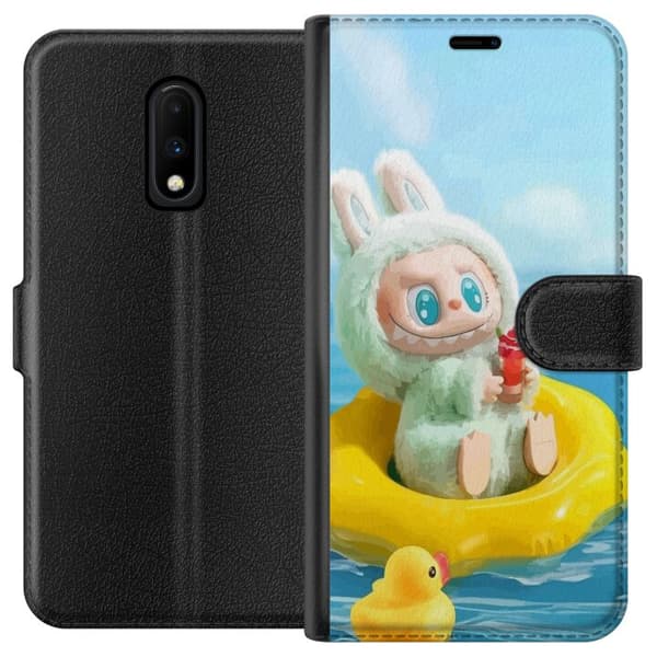 OnePlus 7 Tegnebogsetui Labubu Macaron-serie