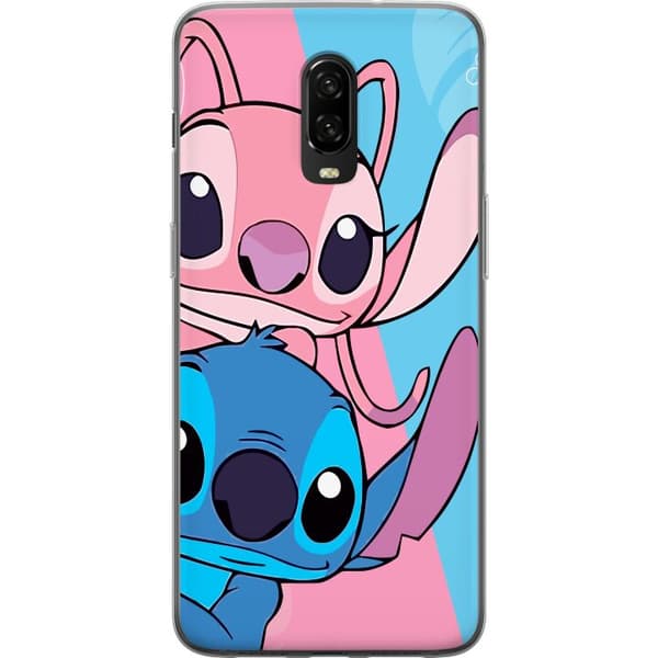 OnePlus 6T Gjennomsiktig deksel Stitch & Angel