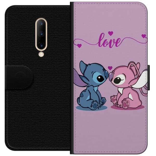 OnePlus 7 Pro Lommeboketui Lilo & Stitch – Angel Edition