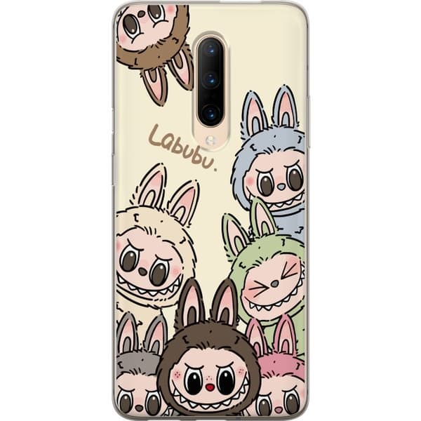 OnePlus 7 Pro Gennemsigtig cover Labubu Pastel Collection