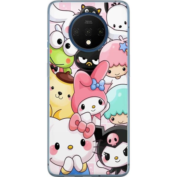 OnePlus 7T Gennemsigtig cover Kawaii Sanrio Crew