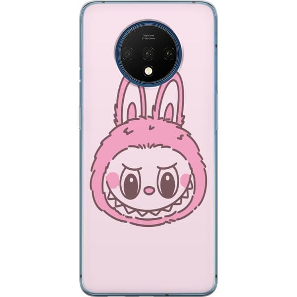 OnePlus 7T Gennemsigtig cover Labubu Dyrekreds Bunny Udgave
